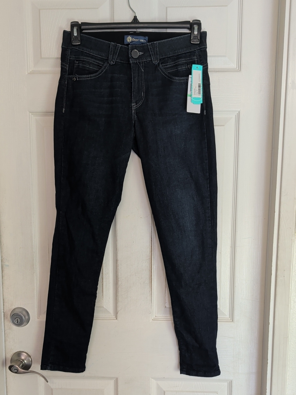 NEW Democracy Jeri Skinny Dark Jeans Women 8